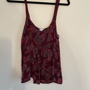 Aeropostale Pattern Tank Top